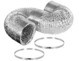 Ống gió mềm lò xo Interlock Ống gió mềm lò xo Interlock